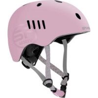 Spokey Pumptrack Juniorská cyklistická BMX přilba In-Mold 48-54 cm růžová