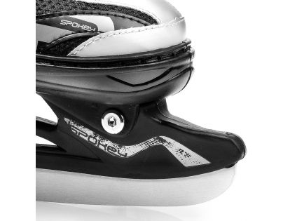 Spokey Quattro 4 v 1 Brusle černomodré regulovatelné vel. 30 - 33