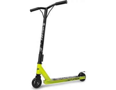 Spokey Revert Basic Koloběžka freestyle, kolečka 100 mm, limeta
