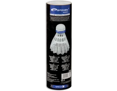 Spokey Shoot Blue Badmintonové míčky 6ks nylonové