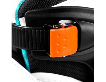 Spokey Tony Kolečkové brusle černotyrkysové ABEC7 Carbon vel. 29-33