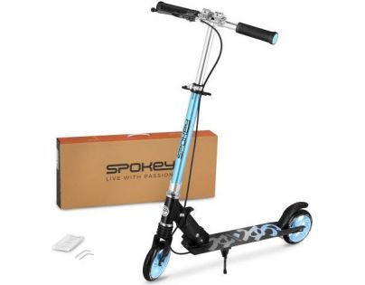Spokey Vacay Pro Koloběžka s ruční brzdou modrá