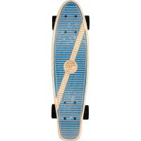 Spokey Woo-Fish Dřevěný pennyboard 56 x 15 cm tmavě modrý 2