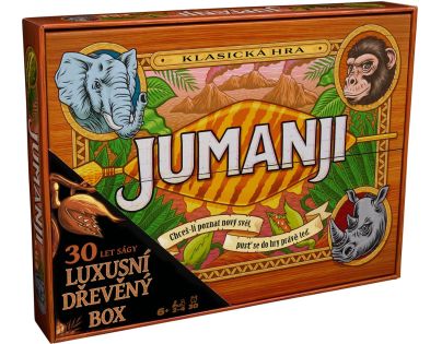 Spin Master Společenská hra Jumanji dřevěná edice