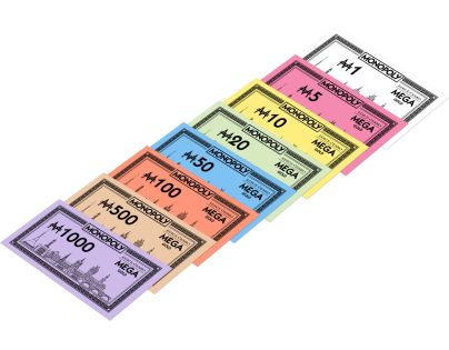 Společenská hra Monopoly Mega Gold Česká Republika