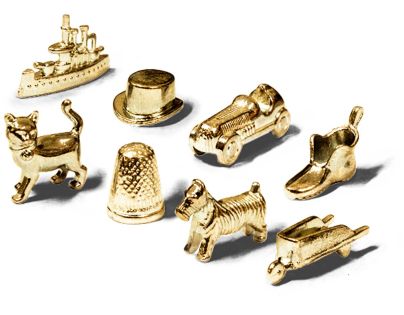 Společenská hra Monopoly Mega Gold Česká Republika