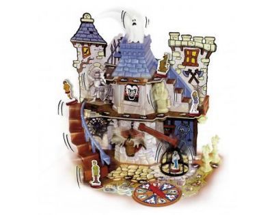 Alltoys 74986 - Strašidelný hrad Scooby Doo - 3D společenská hra