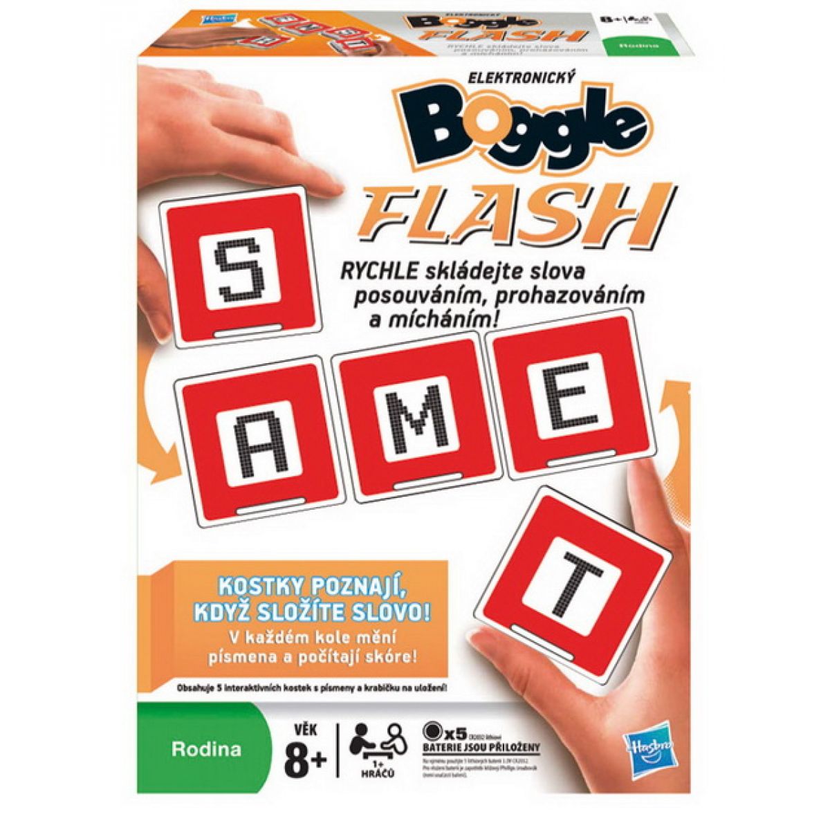 Hasbro 25633 - Boogle Flash - společenská hra CZ