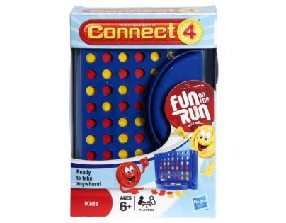 Společenská hra Connect 4 cestovní verze Hasbro