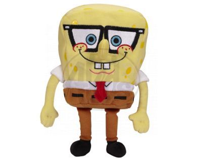 SpongeBob plyš 15cm - S brýlemi a kravatou
