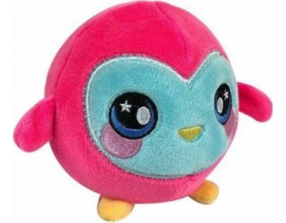 Squeezamals měkké plyšové zvířátko 9 cm Sova