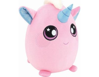 Squeezamals plyš 20 cm růžový jednorožec