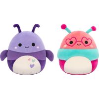 Squishmallows 1 + 1 Brouk a Housenka Axel a Peach 20 cm