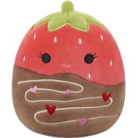 Squishmallows 1 + 1 Jahody v čokoládě Scarlet 20 cm 3