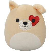 Squishmallows 1 + 1 Růžový a světlý pes Sager a Cooper 20 cm 2