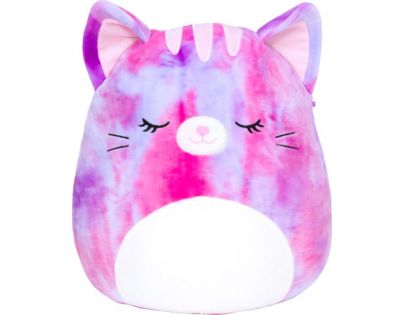 Squishmallows Barevná kočka Caeli 19 cm