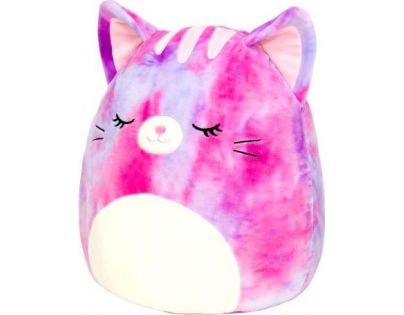 Squishmallows Barevná kočka Caeli 19 cm