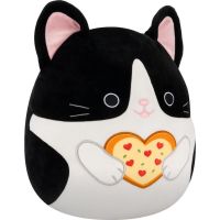 Squishmallows Černo bílá kočka Cicely 30 cm 2