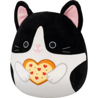 Squishmallows Černo bílá kočka Cicely 30 cm 3