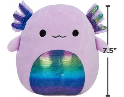 Squishmallows Fialový axolotl Monica 20 cm