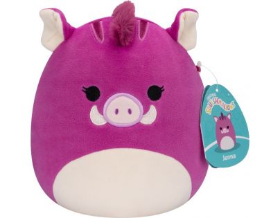 Squishmallows Fialový kanec Jenna 20 cm