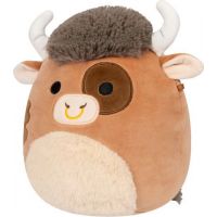 Squishmallows Hnědý strakatý býk Shep 30 cm 2