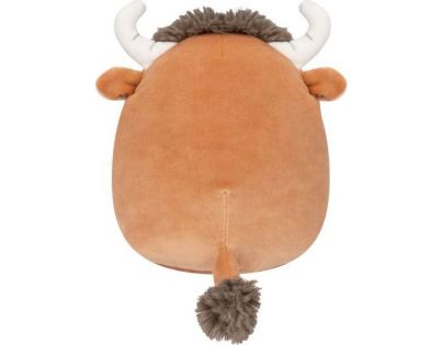 Squishmallows Hnědý strakatý býk Shep 30 cm