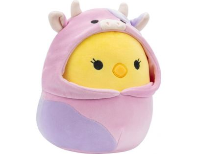 Squishmallows Kuře v kostýmu krávy Triston 30 cm