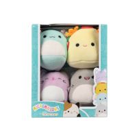 Squishmallows Micromallows 4Pack Axolotl, Kočka, Taco, Žralok 6