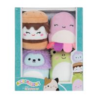 Squishmallows Micromallows 4Pack Žába, Chobotnice, Lev, S'more 6