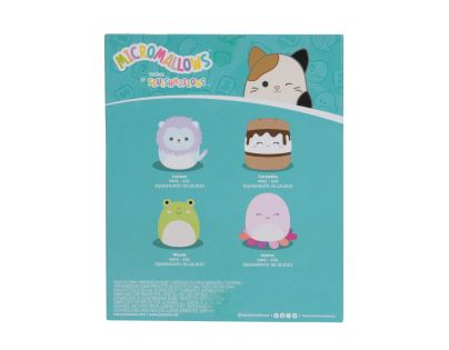 Squishmallows Micromallows 4Pack Žába, Chobotnice, Lev, S'more