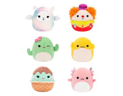 Squishmallows Micromallows 6Pack Axolotl, Klaun, Lamo-pegakorn, Kaktus, Agama, Cupcake