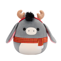 Squishmallows Osel s parohy a šálou Jason 20 cm