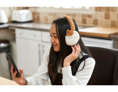 Squishmallows Plush Bluetooth Headphones - Cam