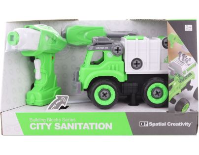 Šroubovací popelář na dálkové ovládání