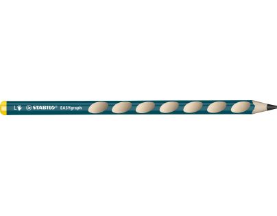 Ergonomická grafitová tužka pro leváky STABILO EASYgraph petrolejová 1 ks HB