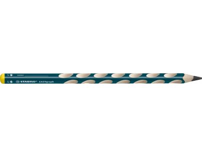 Ergonomická grafitová tužka pro leváky STABILO EASYgraph petrolejová 1 ks HB