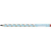Ergonomická grafitová tužka pro praváky STABILO EASYgraph modrá 2 ks HB 2