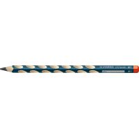 Ergonomická grafitová tužka pro praváky STABILO EASYgraph petrolejová 2 ks HB 2