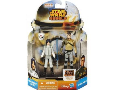 Hasbro Star Wars akční figurky 2ks - Ezra Bridger a Kanan Jarrus