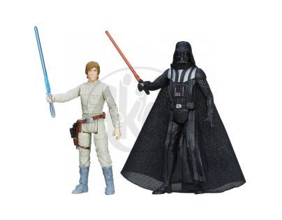 Hasbro Star Wars akční figurky 2ks - Luke Skywalker a Darth Vader