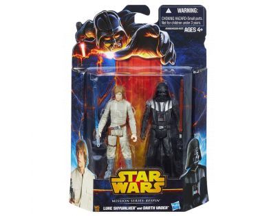 Hasbro Star Wars akční figurky 2ks - Luke Skywalker a Darth Vader