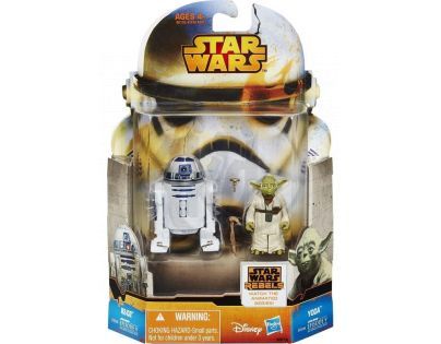 Hasbro Star Wars akční figurky 2ks - R2-D2 a Yoda