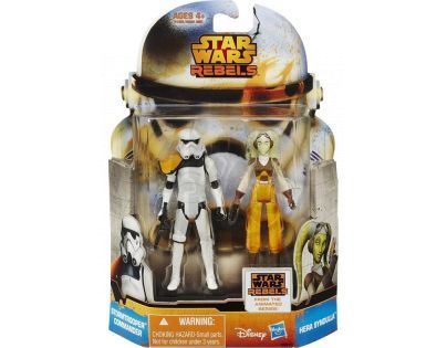 Hasbro Star Wars akční figurky 2ks - Stormtrooper Commander a Hera Syndulla