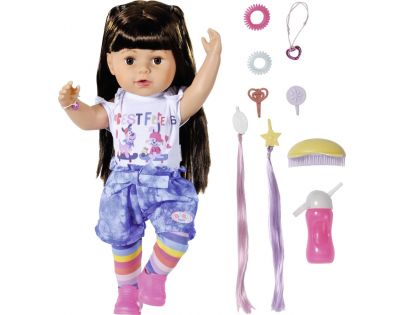 Baby Born Starší sestřička brunetka 43 cm - Poškozený obal