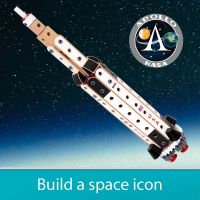 Stavebnice BRIO BUILDER NASA Apollo Saturn V 2