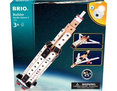 Stavebnice BRIO BUILDER NASA Apollo Saturn V
