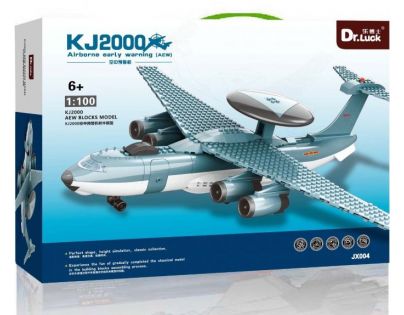 Stavebnice KJ2000 Airborne Early Warning 227 dílků (Dr.Luck JX004)