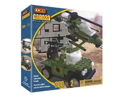 Stavebnice vrtulník 300ks Cobi