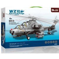 Stavebnice WZ-10 Gunship bitevní vrtulník 296 dílků (Dr.Luck JX002) 2